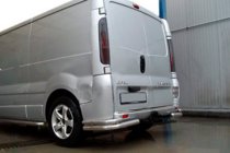 Renault Trafic 2001–2015 Baghjørner AK003 – dobbelt (rustfrit stål) foto 2
