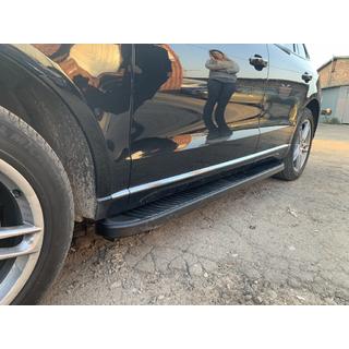 Sidetrin Tayga Black (2 stk., aluminium) foto 2