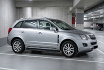 Opel Antara 2006–2017 Sidetrin Tayga Black (2 stk., aluminium) foto 1