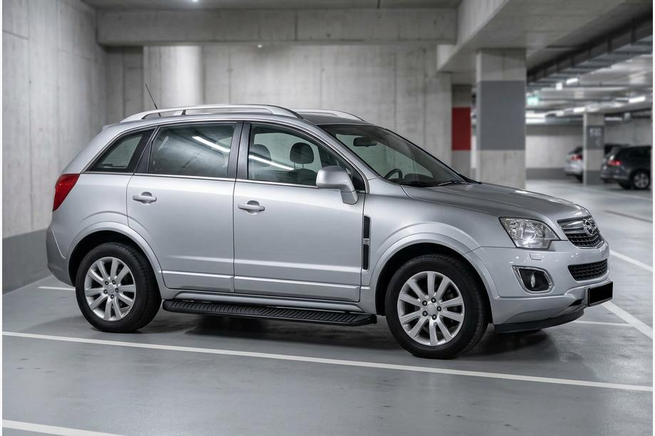 Opel Antara 2006–2017 Sidetrin Tayga Black (2 stk., aluminium) Image