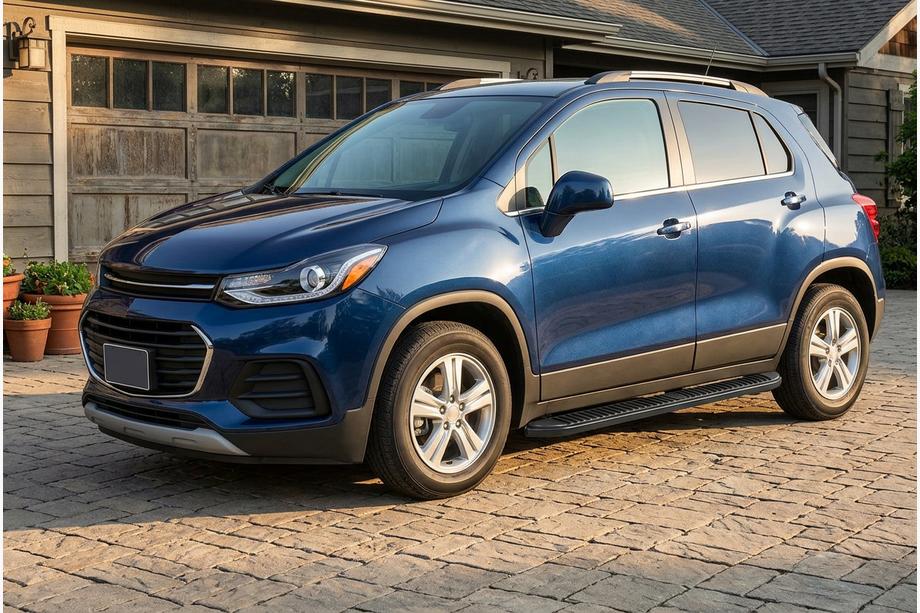 Chevrolet Trax 2012–2023 Sidetrin Tayga Black (2 stk., aluminium) Image
