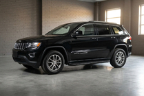 Jeep Grand Cherokee WK2 2010–2021 Sidetrin Tayga Black (2 stk., aluminium) foto 1