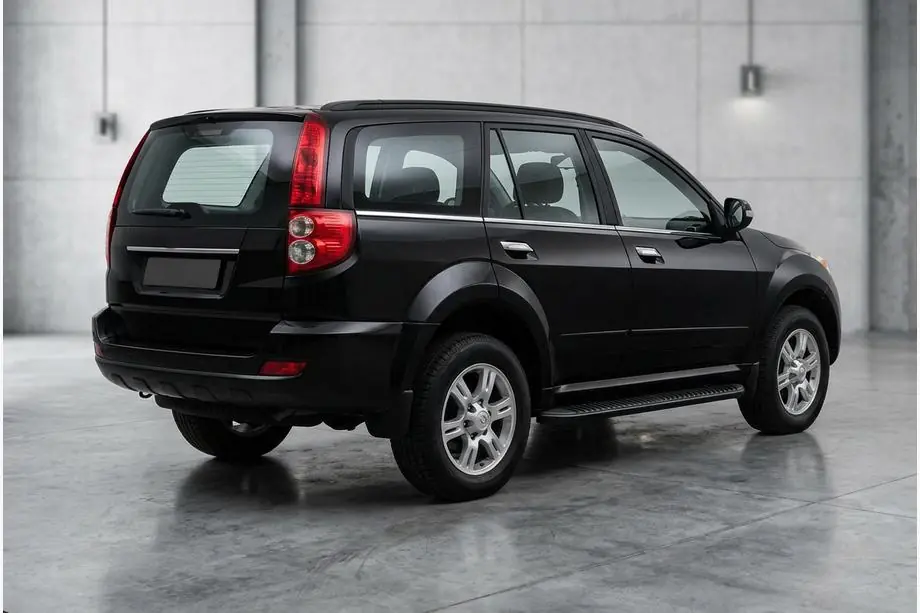 GreatWall Haval/Hover H3 2005–2013 Sidetrin Tayga Black (2 stk., aluminium) Image