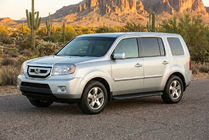 Honda Pilot 2008–2015 Sidetrin Tayga Black (2 stk., aluminium) foto 1