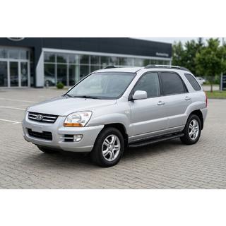 Sidetrin Tayga Black (2 stk., aluminium) Kia Sportage 2004–2010 foto 1