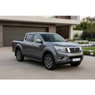Sidetrin Tayga Black (2 stk., aluminium) Nissan Navara/NP300 2016– foto 1