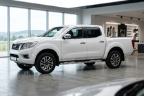 Nissan Navara/NP300 2016– Sidetrin Tayga V2 (2 stk., aluminium) foto 1