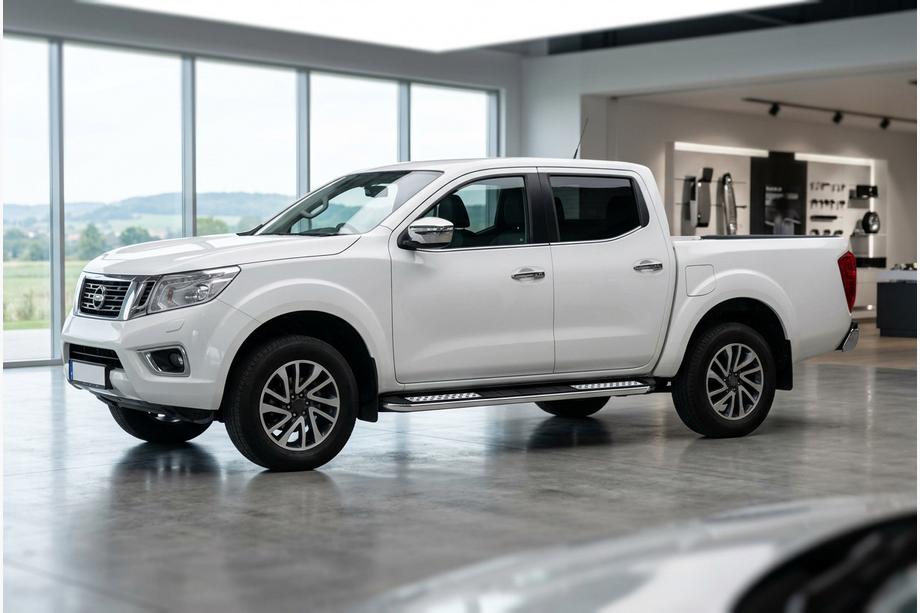 Nissan Navara/NP300 2016– Sidetrin Tayga V2 (2 stk., aluminium) Image