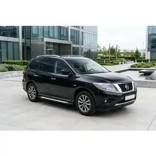 Sidetrin Allmond Grey (2 stk., aluminium)