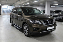 Nissan Pathfinder R52 2012–2021 RedLine V1 sidetrin (2 stk., aluminium) foto 1