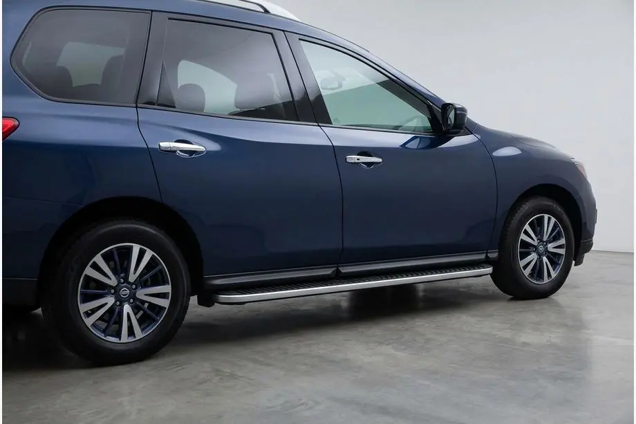 Nissan Pathfinder R52 2012–2021 Sidestrin Tayga Grey (2 stk., aluminium) Image