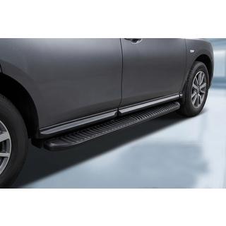 Sidetrin Tayga Black (2 stk., aluminium) Nissan Pathfinder R52 2012–2021 foto 1