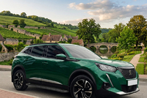 Peugeot 3008 2016–2023 Allmond Black sidetrin (2 stk., aluminium) foto 1
