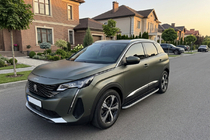 Peugeot 3008 2016–2023 Sidestrin Tayga Grey (2 stk., aluminium) foto 1