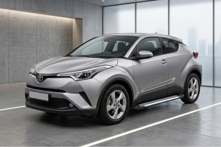 Toyota C-HR 2016–2023 Sidetrin Line (2 stk., alu) Image