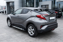 Toyota C-HR 2016–2023 Sidetrin Sunrise (2 stk., alu) foto 1