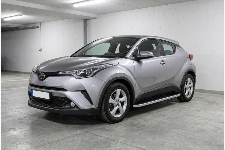 Toyota C-HR 2016–2023 Sidetrin Tayga Grey (2 stk., alu) Image