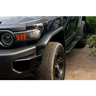 Allmond Black sidetrin (2 stk., aluminium) foto 2