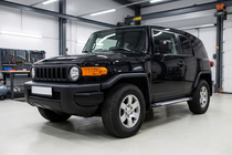 Toyota FJ Cruiser 2006–2022 Sidetrin Line (2 stk., alu) foto 1
