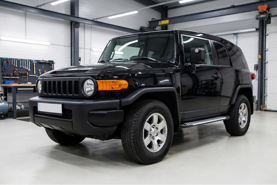 Toyota FJ Cruiser 2006–2022 Sidetrin Line (2 stk., alu) Image