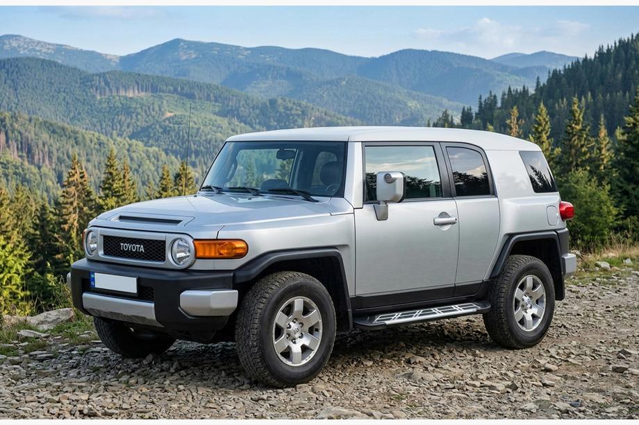 Toyota FJ Cruiser 2006–2022 Sidetrin Sunrise (2 stk., alu) Image