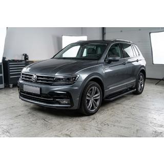 Sidetrin Allmond Black (2 stk., aluminium) foto 1