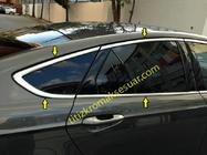 Ford Mondeo 2014–2022 Komplet sæt vindueslister (12 stk., rustfrit stål) foto 3