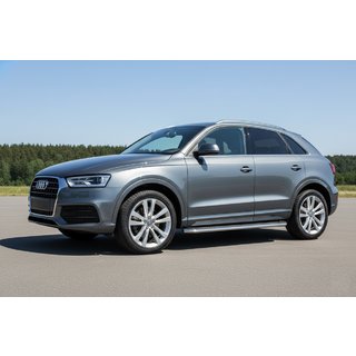 Sidetrin Maydos V2 (2 stk., aluminium ↗ rustfrit stål) Audi Q3 2011–2019 foto 1