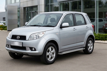 Daihatsu Terios 2006–2017 Sidetrin Maydos V2 (2 stk., aluminium ↗ rustfrit stål) foto 1