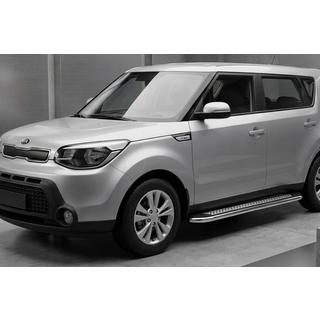 Sidetrin Maydos V2 (2 stk., aluminium ↗ rustfrit stål) Kia Soul II 2013–2018 foto 1