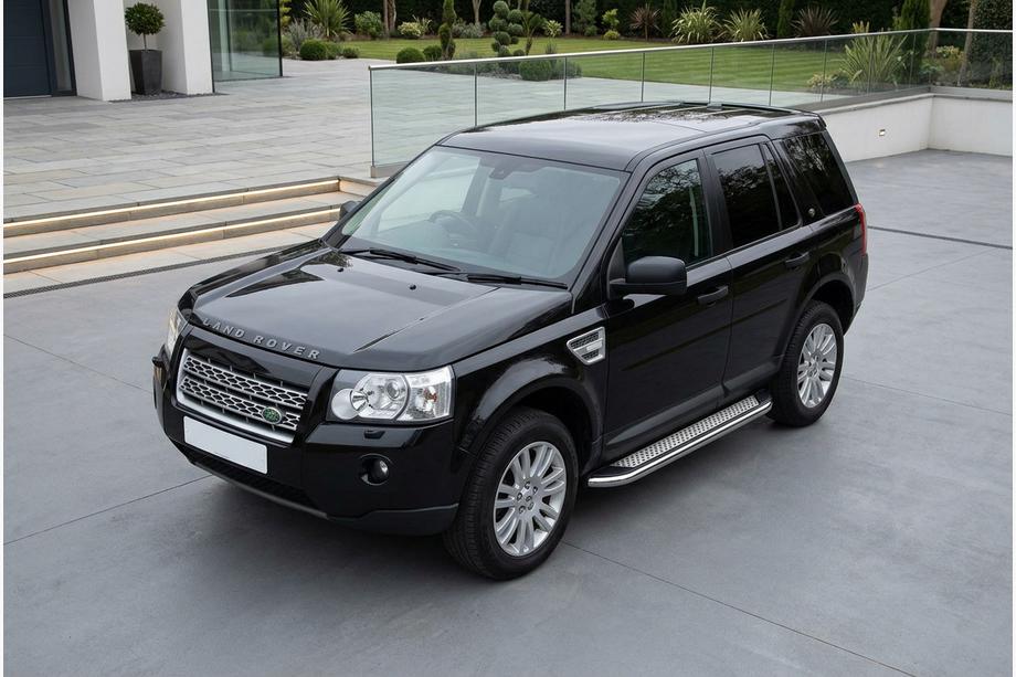Land Rover Freelander II 2006–2014 Sidetrin Maydos V2 (2 stk., aluminium ↗ rustfrit stål) Image