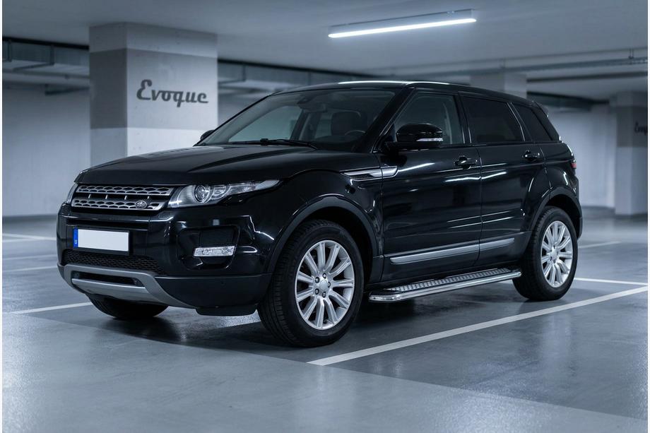 Range Rover Evoque 2012–2018 Sidetrin Maydos V2 (2 stk., aluminium ↗ rustfrit stål) Image