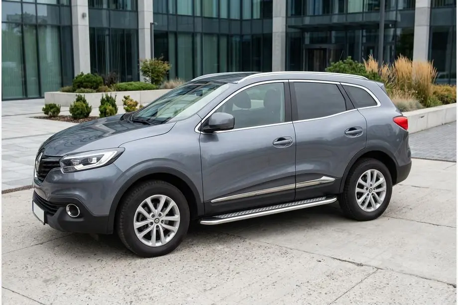 Renault Kadjar 2015–2022 Sidetrin Maydos V2 (2 stk., aluminium ↗ rustfrit stål) Image