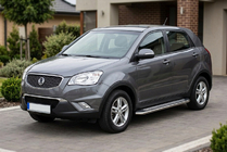SsangYong Korando 2010–2019 Sidetrin Maydos V2 (2 stk., aluminium ↗ rustfrit stål) foto 1