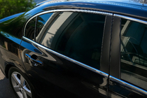 Honda Civic Sedan VIII 2006–2011 Komplet vinduesrammelistesæt (12 stk., rustfrit stål) foto 2
