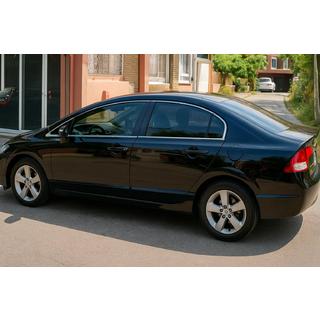 Komplet vinduesrammelistesæt (12 stk., rustfrit stål) Honda Civic Sedan VIII 2006–2011 foto 1