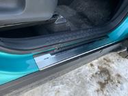 Toyota C-HR 2016–2023 Dørtrinslister Nathaniko (4 stk., rustfrit stål) Premium - 3M tape, 0,8 mm foto 3