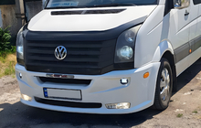 Volkswagen Crafter 2006–2016 Frontspoilerlæbe til forkofanger 2012↗ (Era lige, til lakering) foto 5