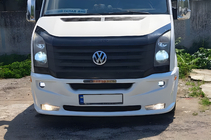 Volkswagen Crafter 2006–2016 Frontspoilerlæbe til forkofanger 2012↗ (Era lige, til lakering) foto 6