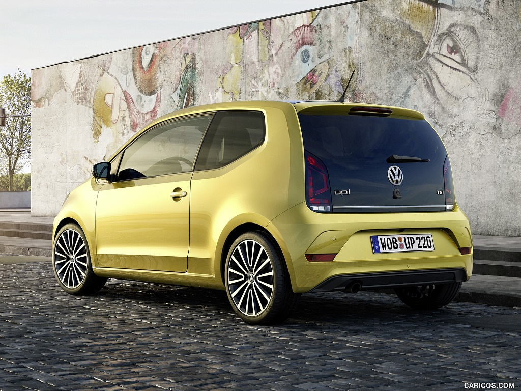 Kompakt by-hatchback: Volkswagen up!