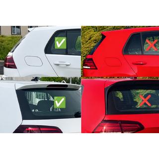 Spoiler Niken (til Base HB, klar til lakering) Volkswagen Golf 7/E-Golf 2012–2020 foto 3