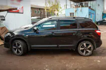 Nissan Qashqai 2007–2010 Vindafvisere med kromliste (4 stk., Niken) foto 4