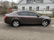 Skoda Octavia III A7 2013–2019 Vindafvisere til LiftBack med kromliste (4 stk., Niken) foto 4