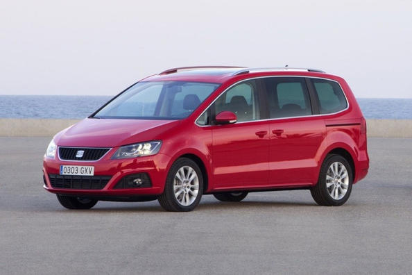 Test af minivanen Seat Alhambra