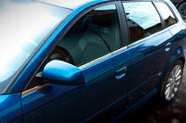 Audi A3 2003–2012 Nedre vindueslister (rustfrit stål) foto 1