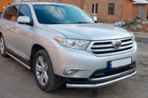 Toyota Highlander 2008–2013 Frontbøjle ST008 (2010-2013, rustfrit stål) foto 3