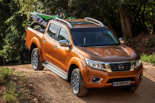 Tredje generation Nissan Navara NP300 pickup