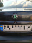 Skoda Octavia I Tour A4 1996–2010 Tyrkiet-emblem (78 mm) Forreste foto 4