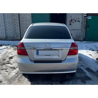 Bagkofangerbeskytter med ombuk (plast) Chevrolet Aveo T250 2005–2011 foto 1
