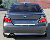 BMW 5-serie E60/E61 2003–2010 Bagagerumskantliste (rustfrit stål) foto 1